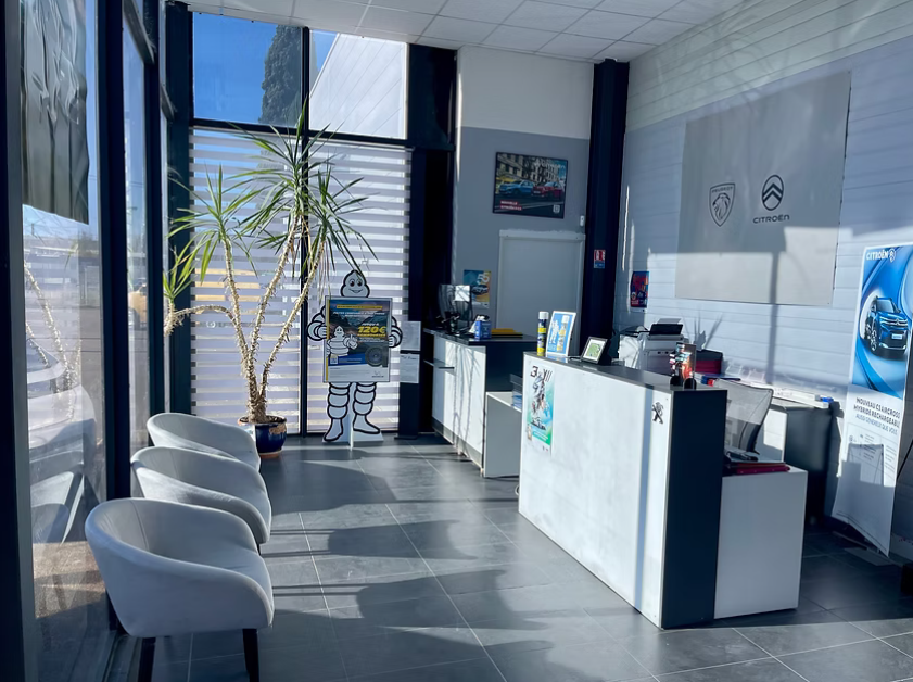 Accueil atelier Peugeot Citroën