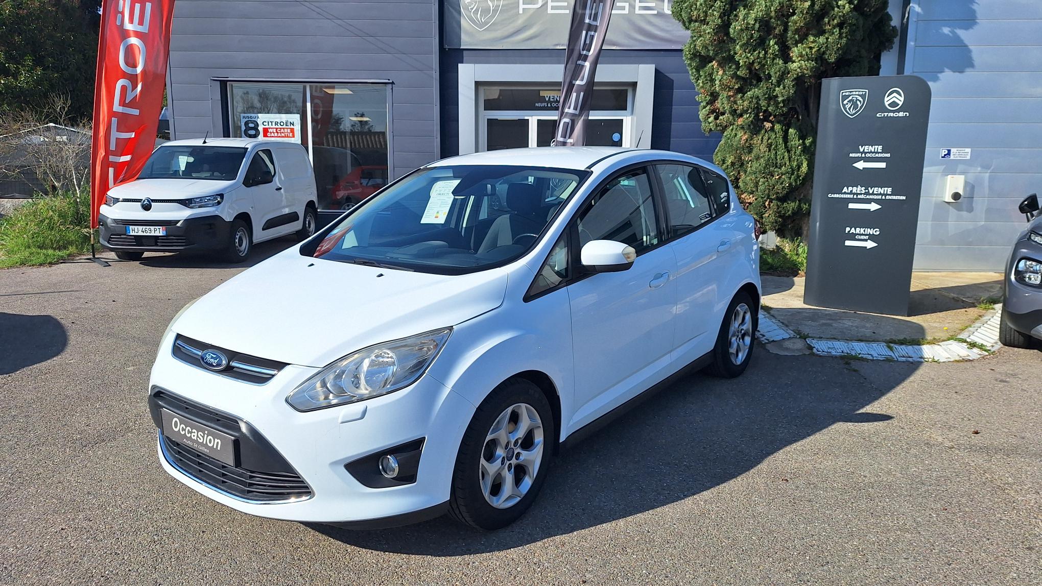 Ford C-MAX Blanc — photo 1